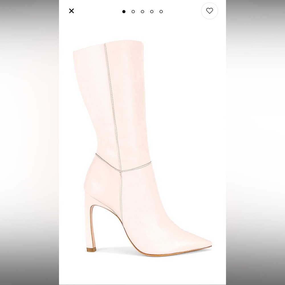Schutz Elissa Boots in Rose Nude NWT Size 7